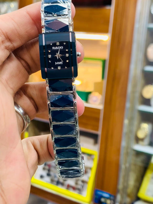 Premium Ceramic-Look "Rado Style" Watch